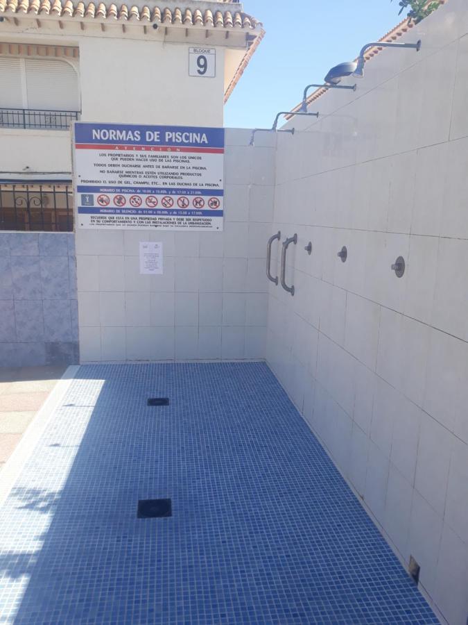 Apartamento Santa Pola, En Playa Del Tamarit Con Piscina. 외부 사진