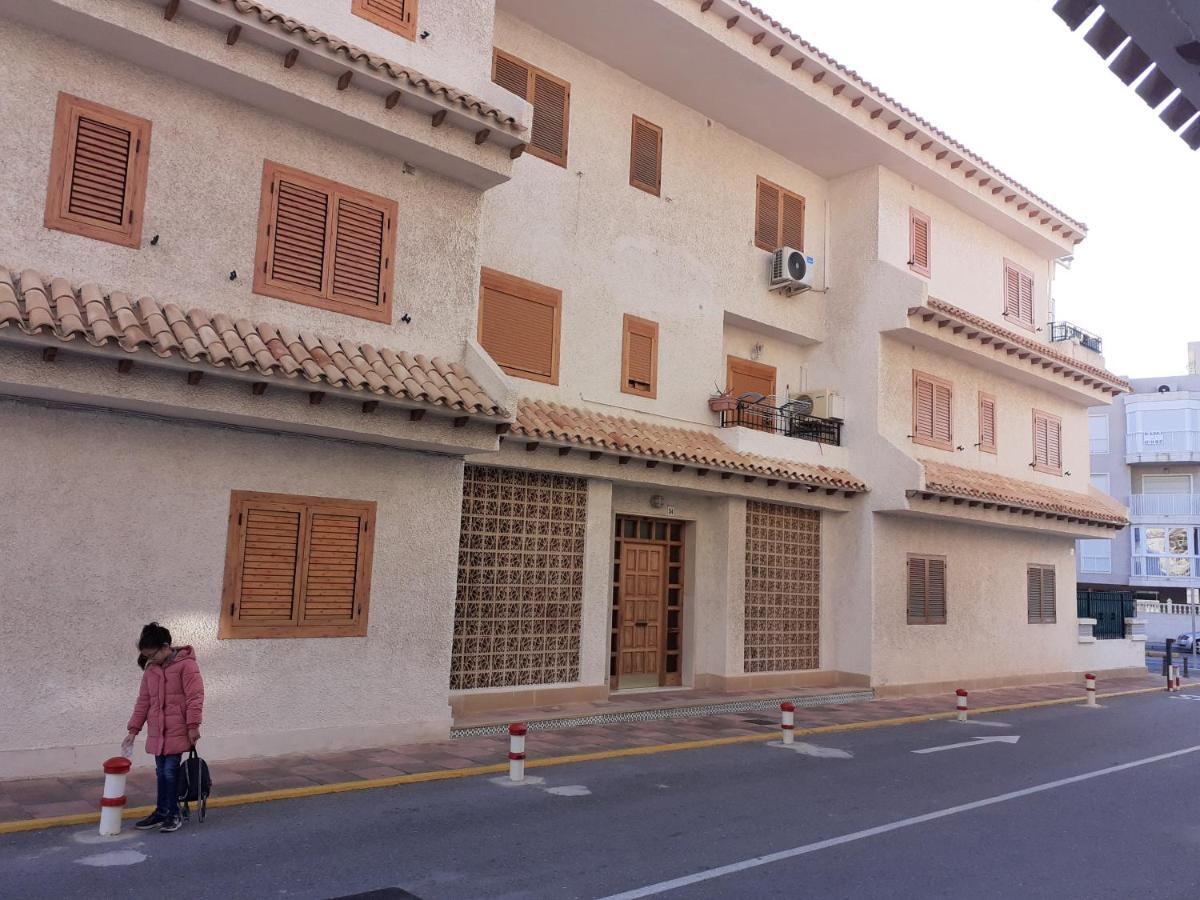 Apartamento Santa Pola, En Playa Del Tamarit Con Piscina. 외부 사진
