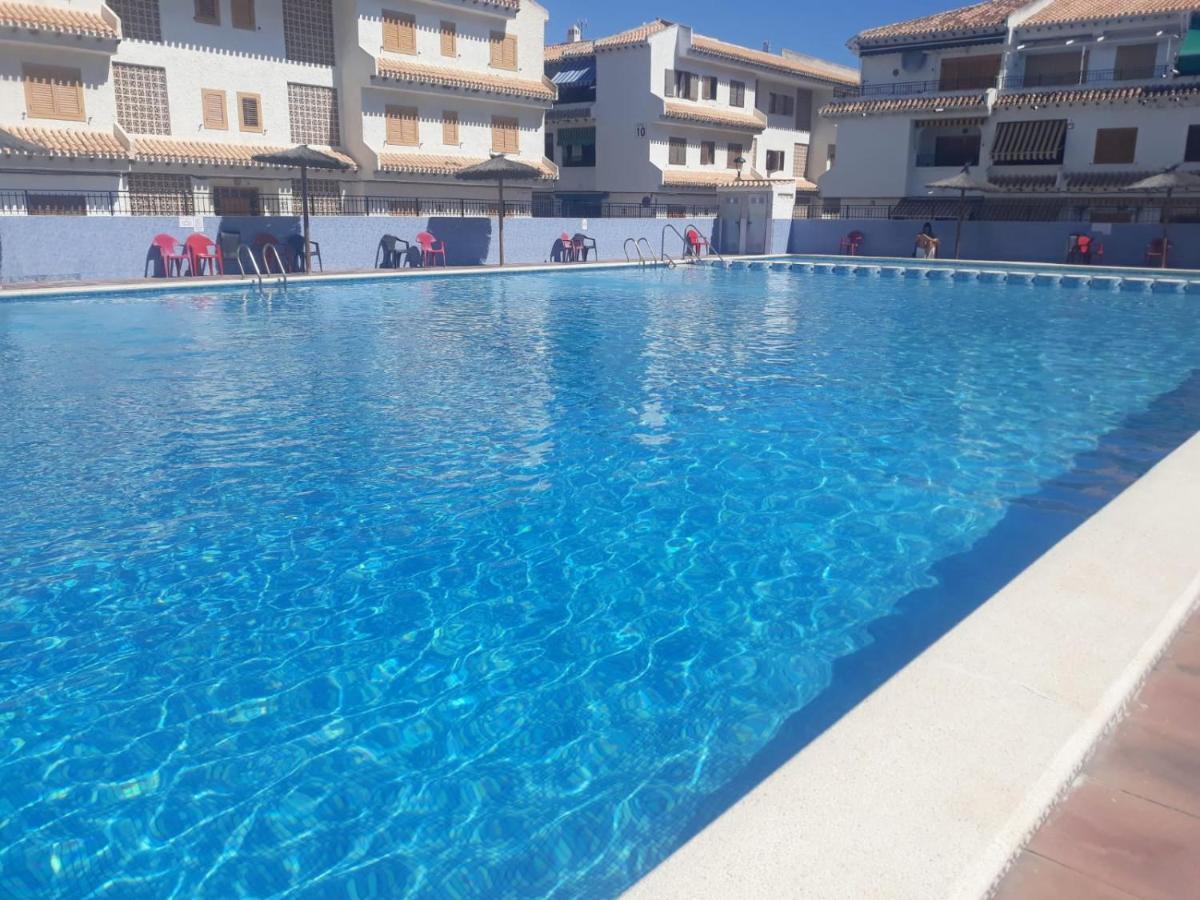 Apartamento Santa Pola, En Playa Del Tamarit Con Piscina. 외부 사진