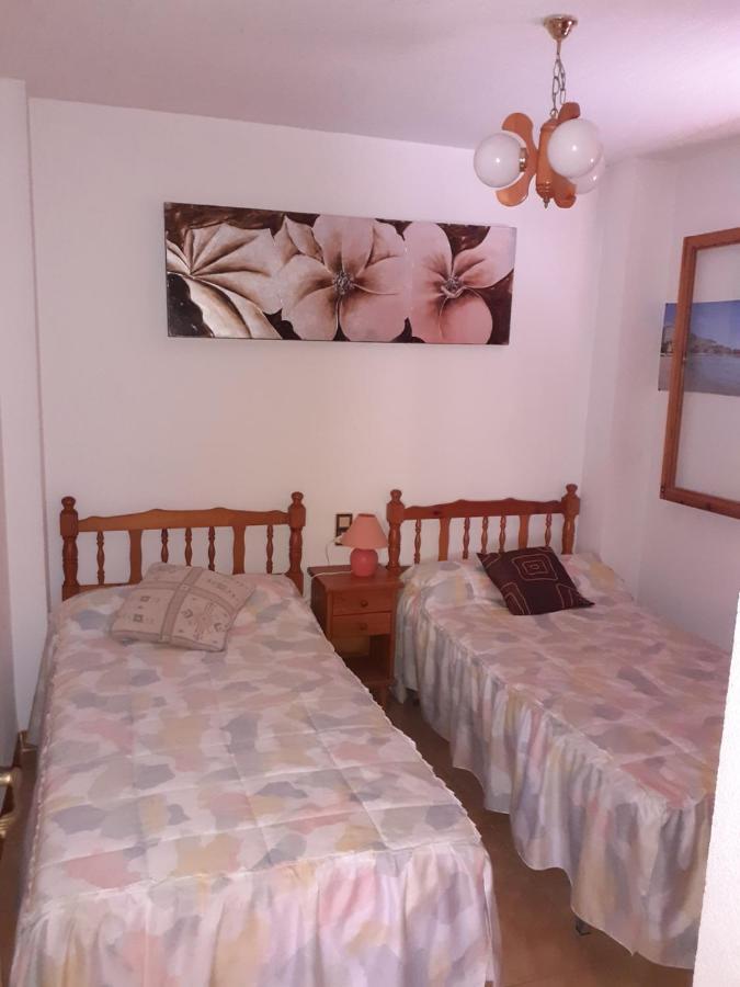 Apartamento Santa Pola, En Playa Del Tamarit Con Piscina. 외부 사진