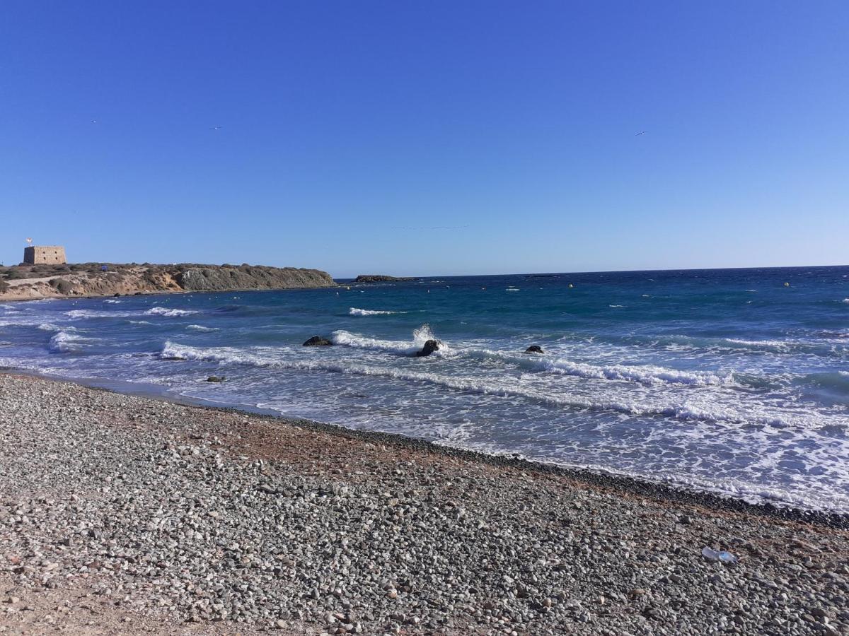 Apartamento Santa Pola, En Playa Del Tamarit Con Piscina. 외부 사진