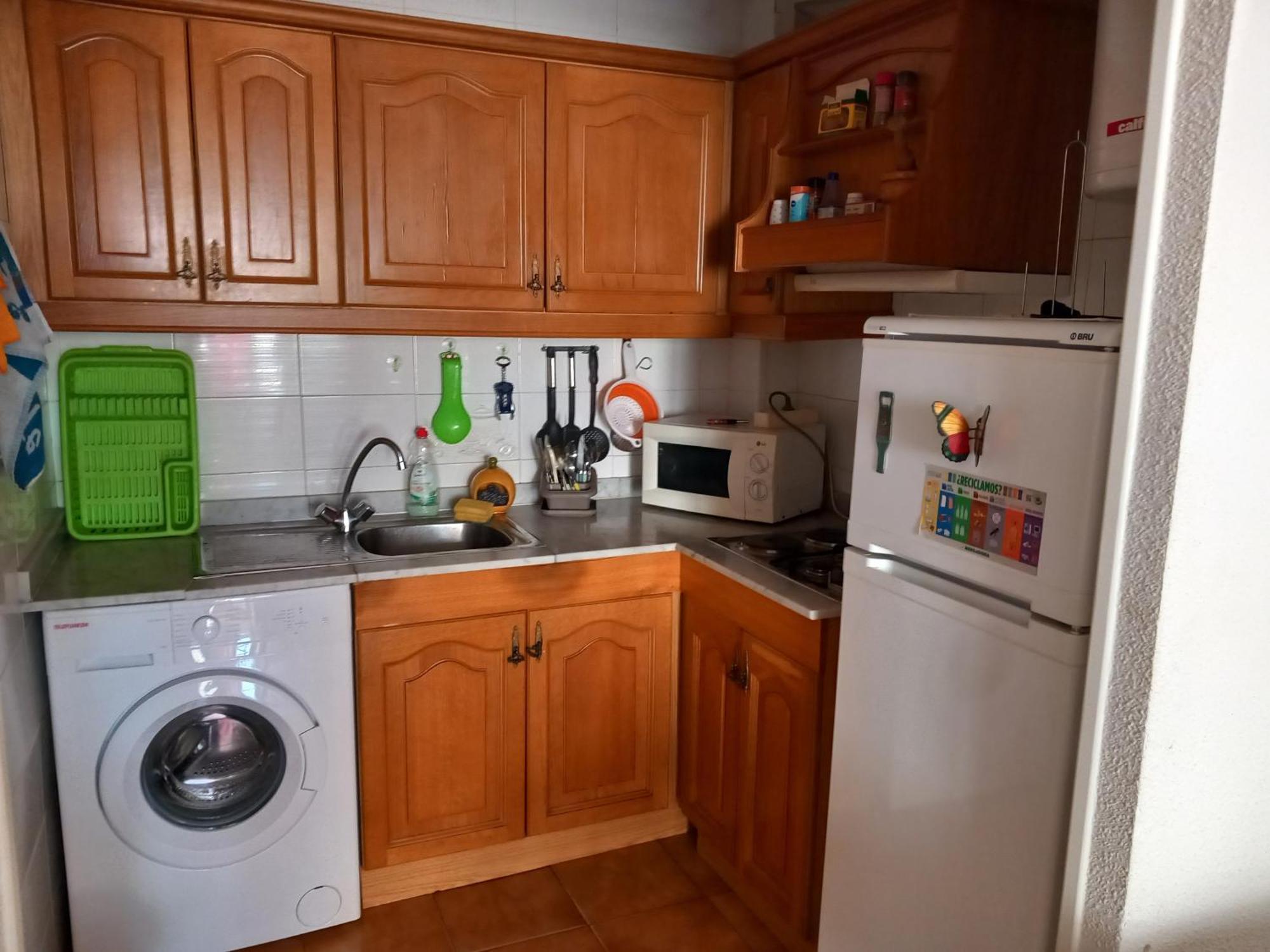 Apartamento Santa Pola, En Playa Del Tamarit Con Piscina. 외부 사진