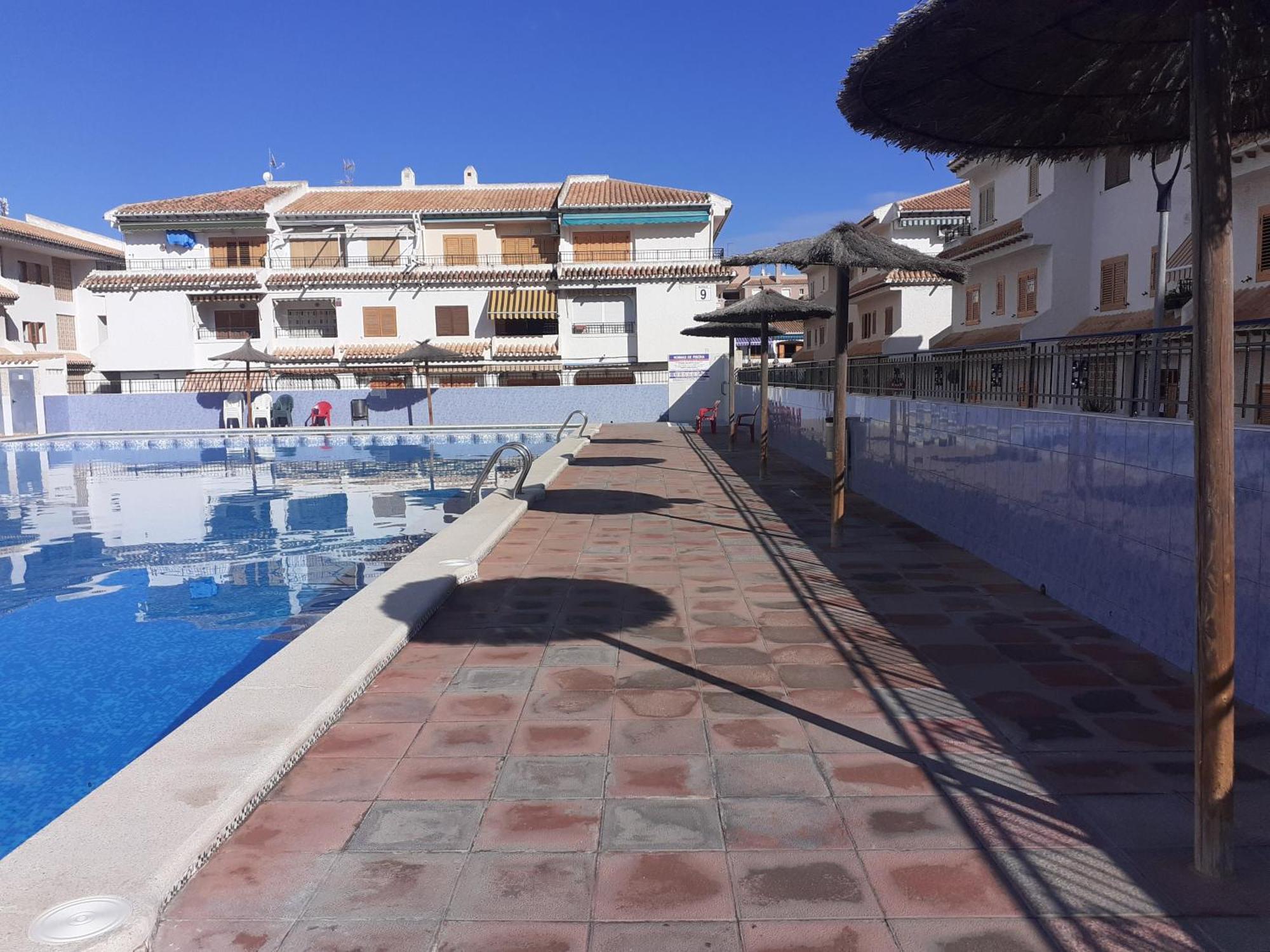 Apartamento Santa Pola, En Playa Del Tamarit Con Piscina. 외부 사진