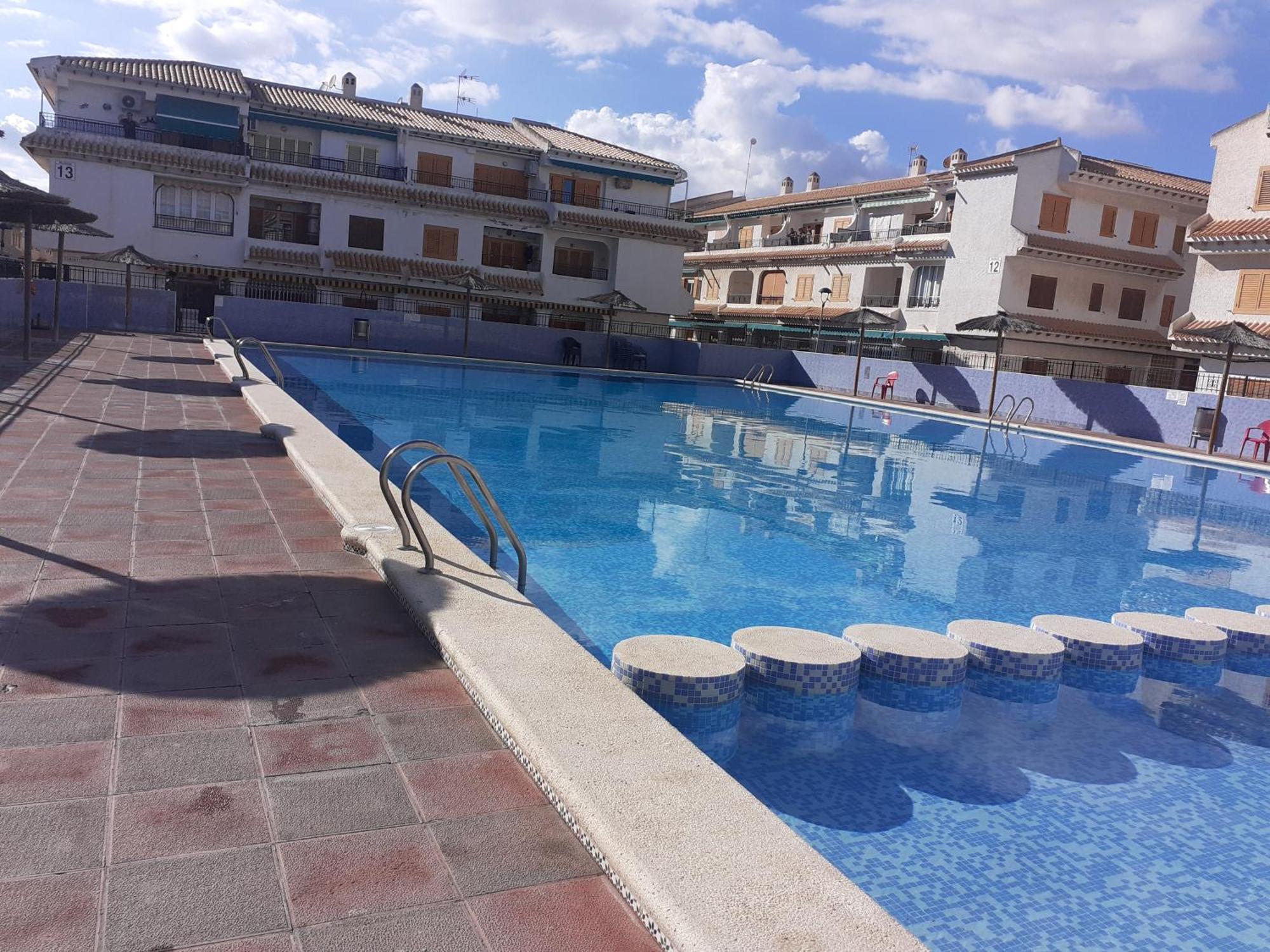 Apartamento Santa Pola, En Playa Del Tamarit Con Piscina. 외부 사진